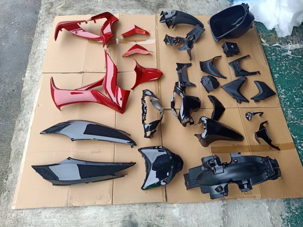 ست کامل طرح ویو احسان ناتالی ۱۲۵ زرشکی